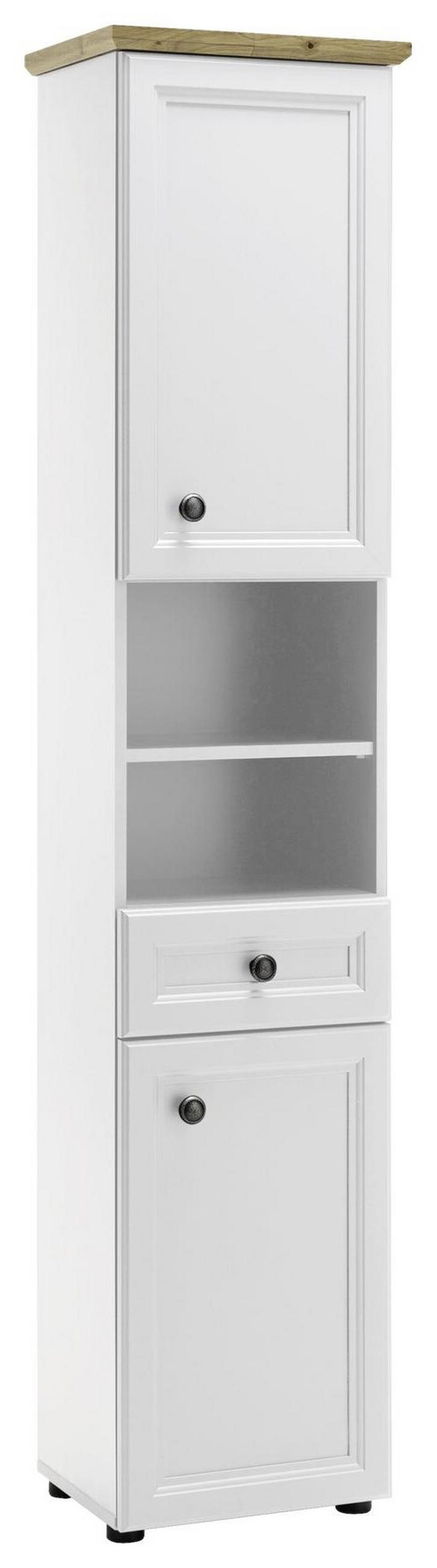 HOCHSCHRANK 41/191/32 cm  - Weiß, KONVENTIONELL, Holzwerkstoff/Kunststoff (41/191/32cm) - Livetastic