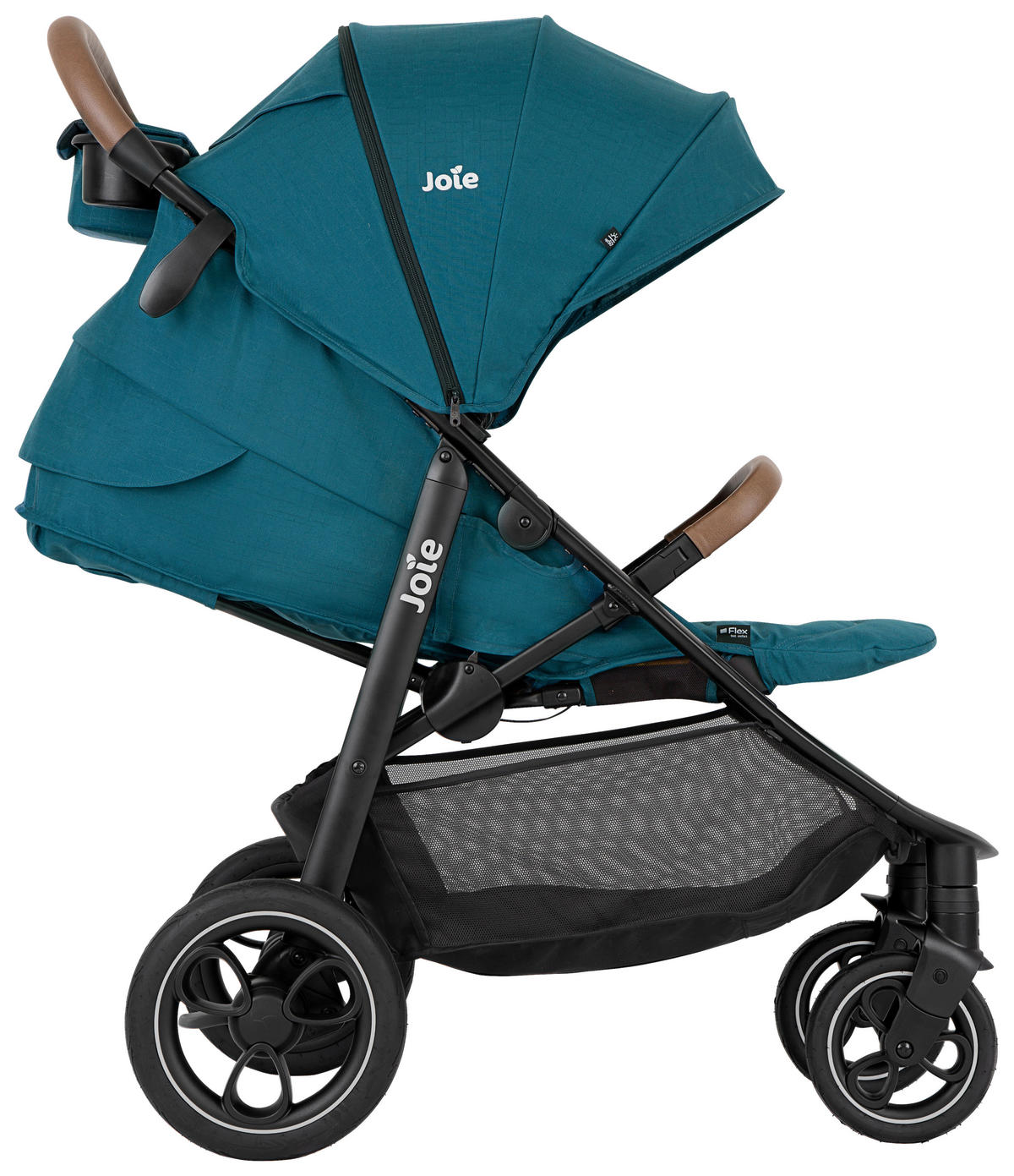 BUGGY LITETRAX PRO  - Blaugrau/Schwarz, Basics, Textil/Metall (58/103/93,6cm) - Joie