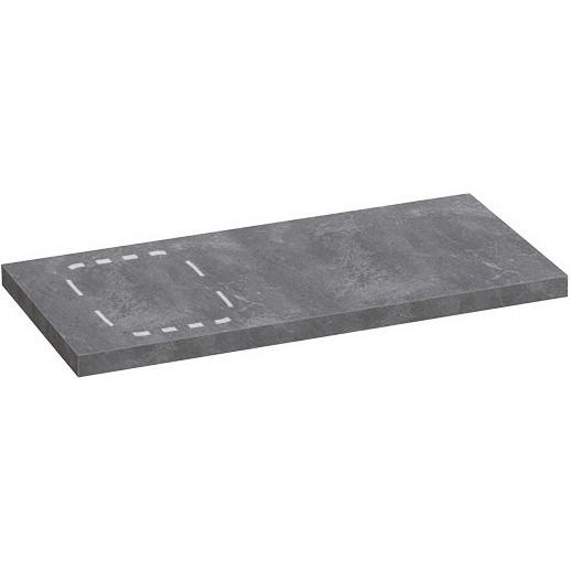 Voleo Waschtisch-Abdeckplatte Lara Anthrazit 50.5x3.8x110 cm