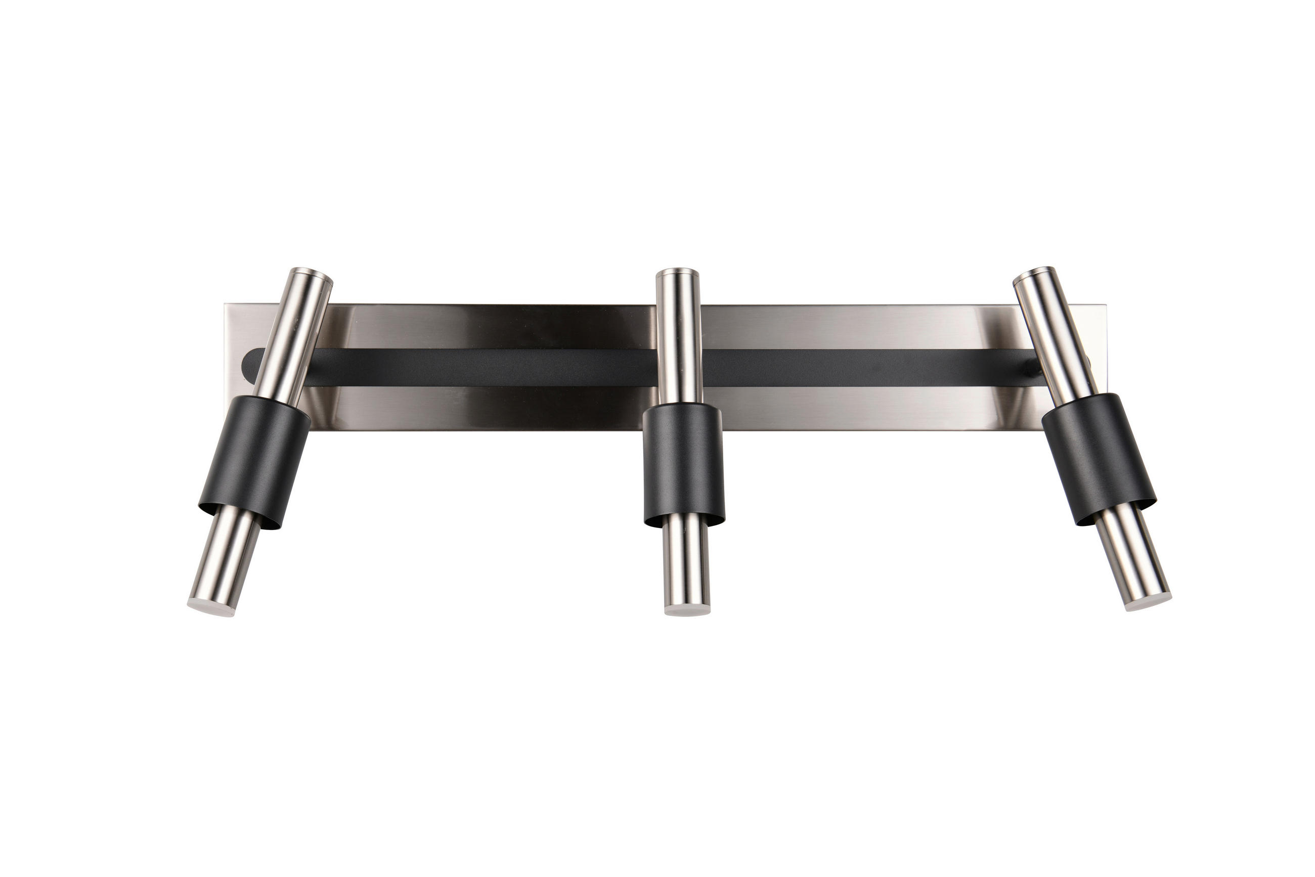 Trio Leuchten Led-Strahler Ikaris Nickel, Schwarz 20.5x20.5x63 cm
