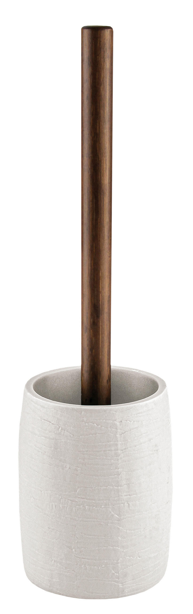 WC-BÜRSTENHALTER   Kunststoff  - Perlmutt, Basics, Kunststoff (9.8/34.5cm) - Kleine Wolke