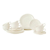 KÁVOVÁ SOUPRAVA porcelán keramika  - bílá, Trend, keramika - Dieter Knoll