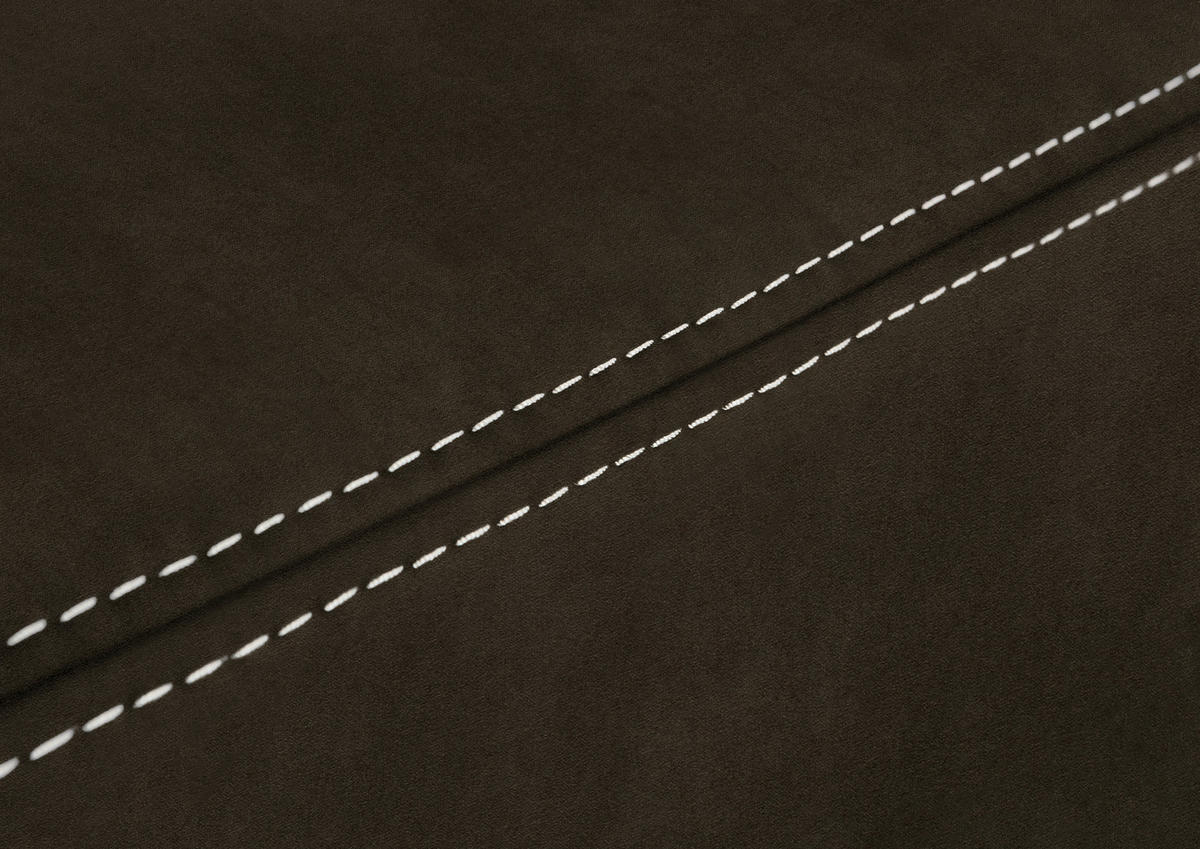 ECKSOFA  in Mikrofaser Grün  275/223 cm  - Beige/Alufarben, KONVENTIONELL, Textil/Metall (275/223cm) - Beldomo Comfort