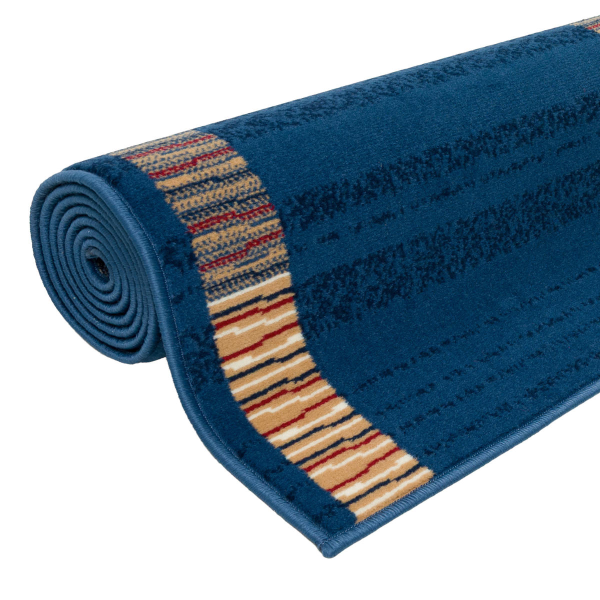 LÄUFER 80/350 cm Shiraz Blau, Beige  - Blau/Beige, LIFESTYLE, Textil (80/350cm)