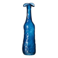 VASE Lagos blau 36,5 cm  - Blau, Trend, Glas (9,5/36,5cm) - Ritzenhoff Breker