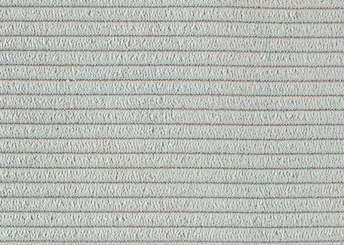 ECKSOFA in Feincord Hellgrau  - Hellgrau/Schwarz, Design, Kunststoff/Textil (224/325cm) - Hom`in