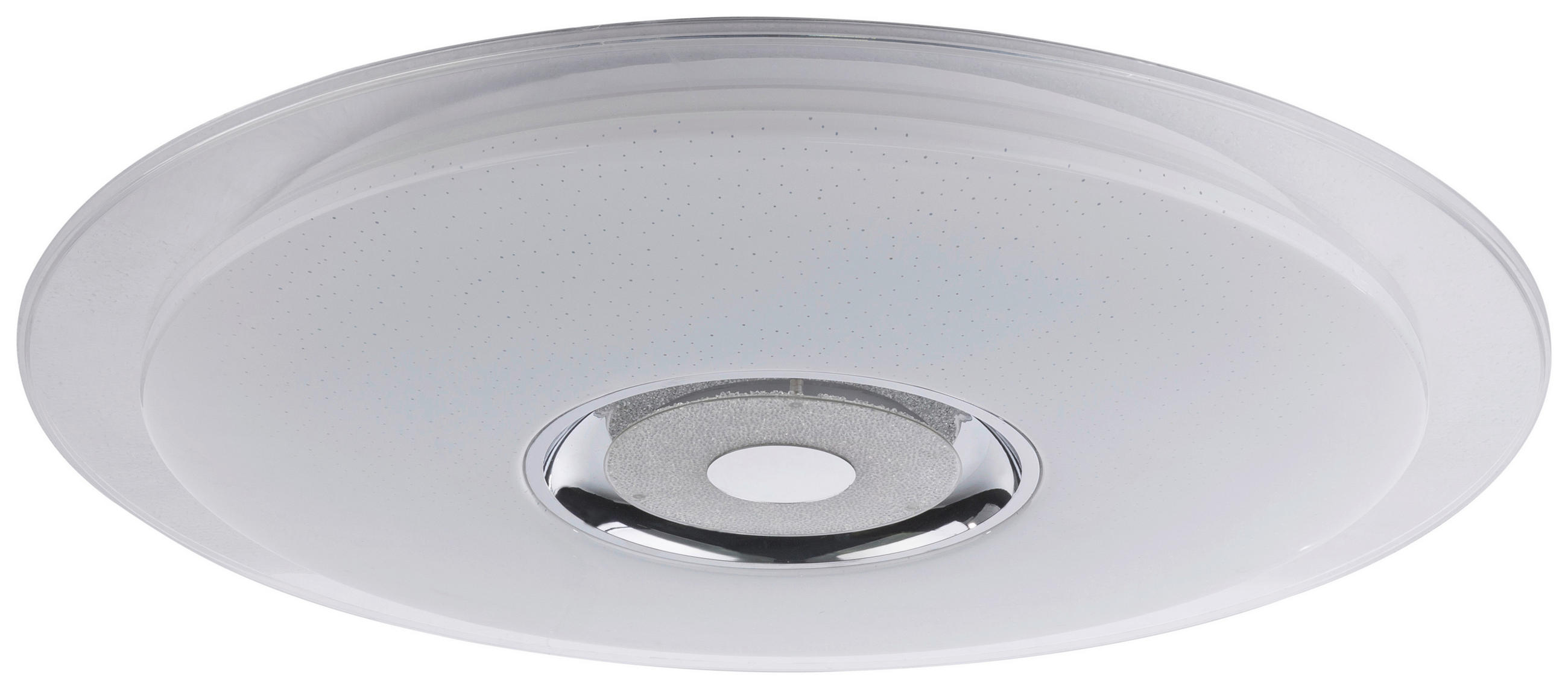 LED-DECKENLEUCHTE 60/6,1 cm   - Klar/Opal, Basics, Kunststoff/Metall (60/6,1cm) - Novel
