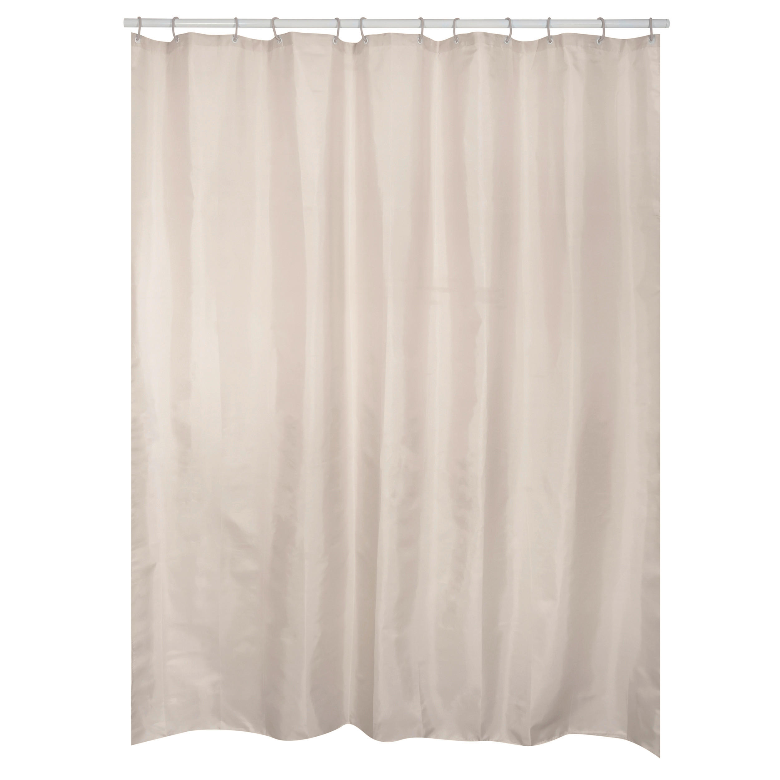 DUSCHVORHANG 180/200 cm  - Beige, Basics, Textil (180/200cm) - MSV