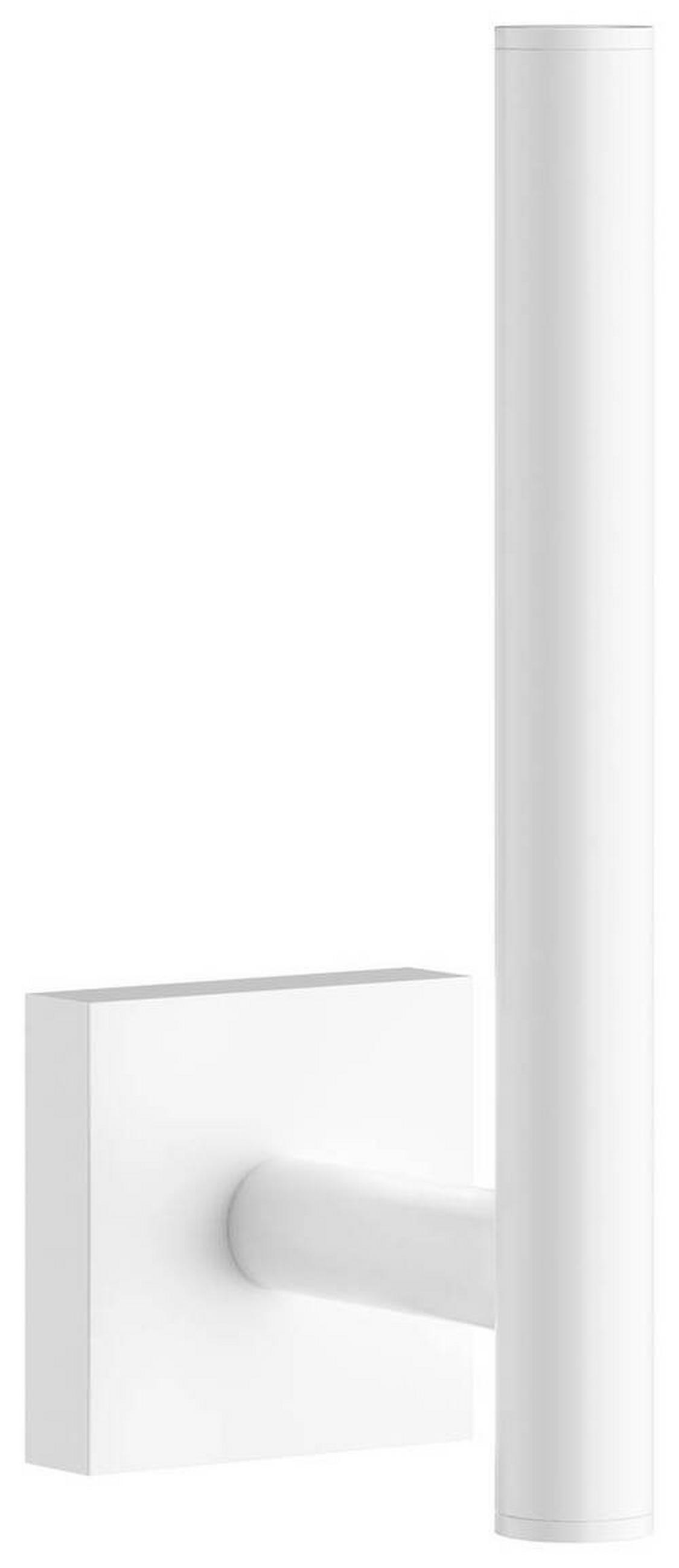 TOILETTENPAPIERHALTER  in Metall  - Weiß, Basics, Metall (44,000/7,500/6,300cm)