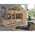 ETAGENBETT 90/200 cm Eiche Artisan  - Eiche Artisan, Design, Holzwerkstoff (90/200cm) - Xora