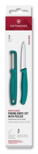 MESSERSET 2-teilig  - Grün, Basics, Kunststoff - Victorinox