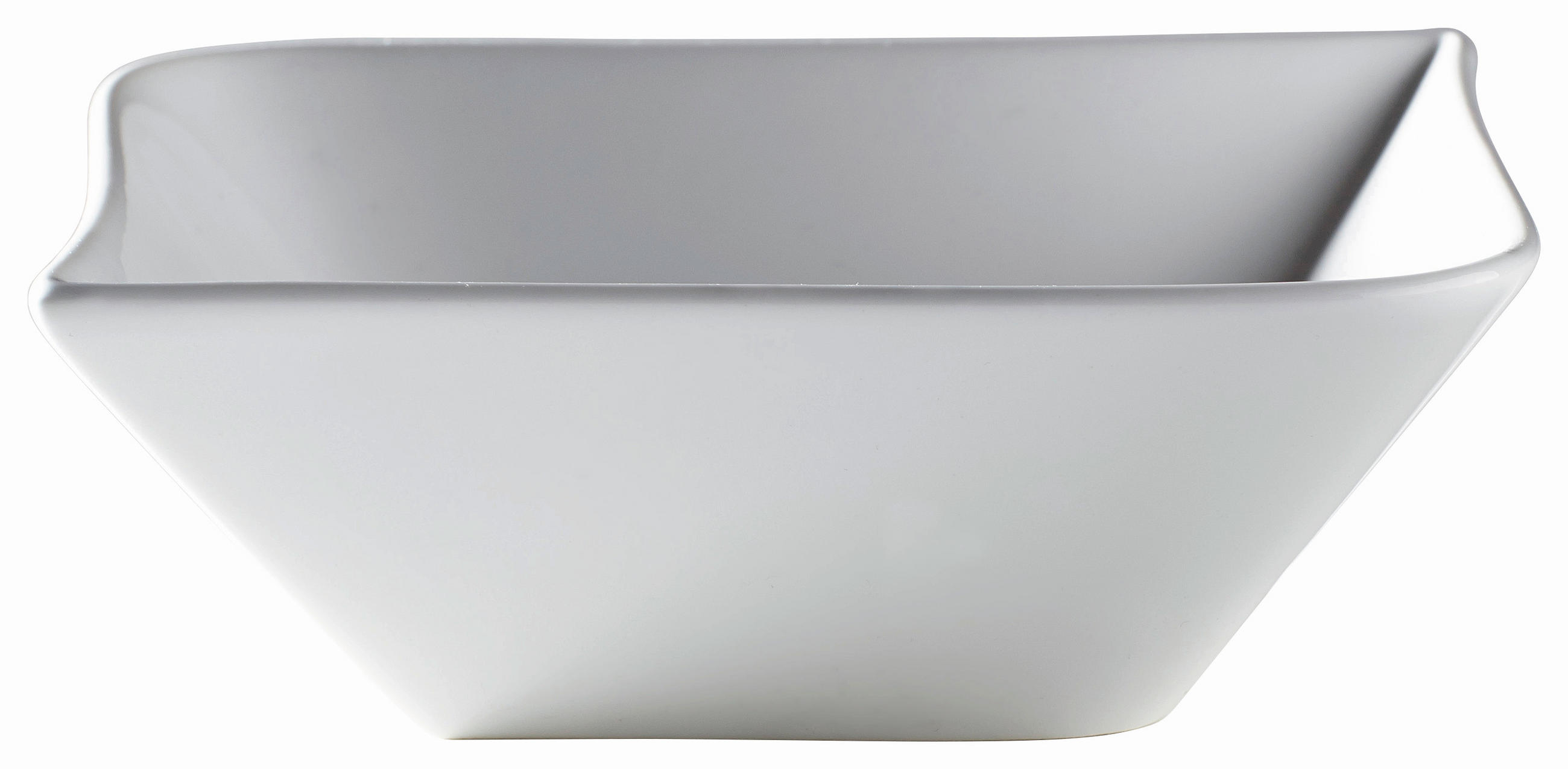 SCHÜSSEL Melodie 23/23/8 cm - Weiß, Design, Keramik (23/23/8cm) - Ritzenhoff Breker