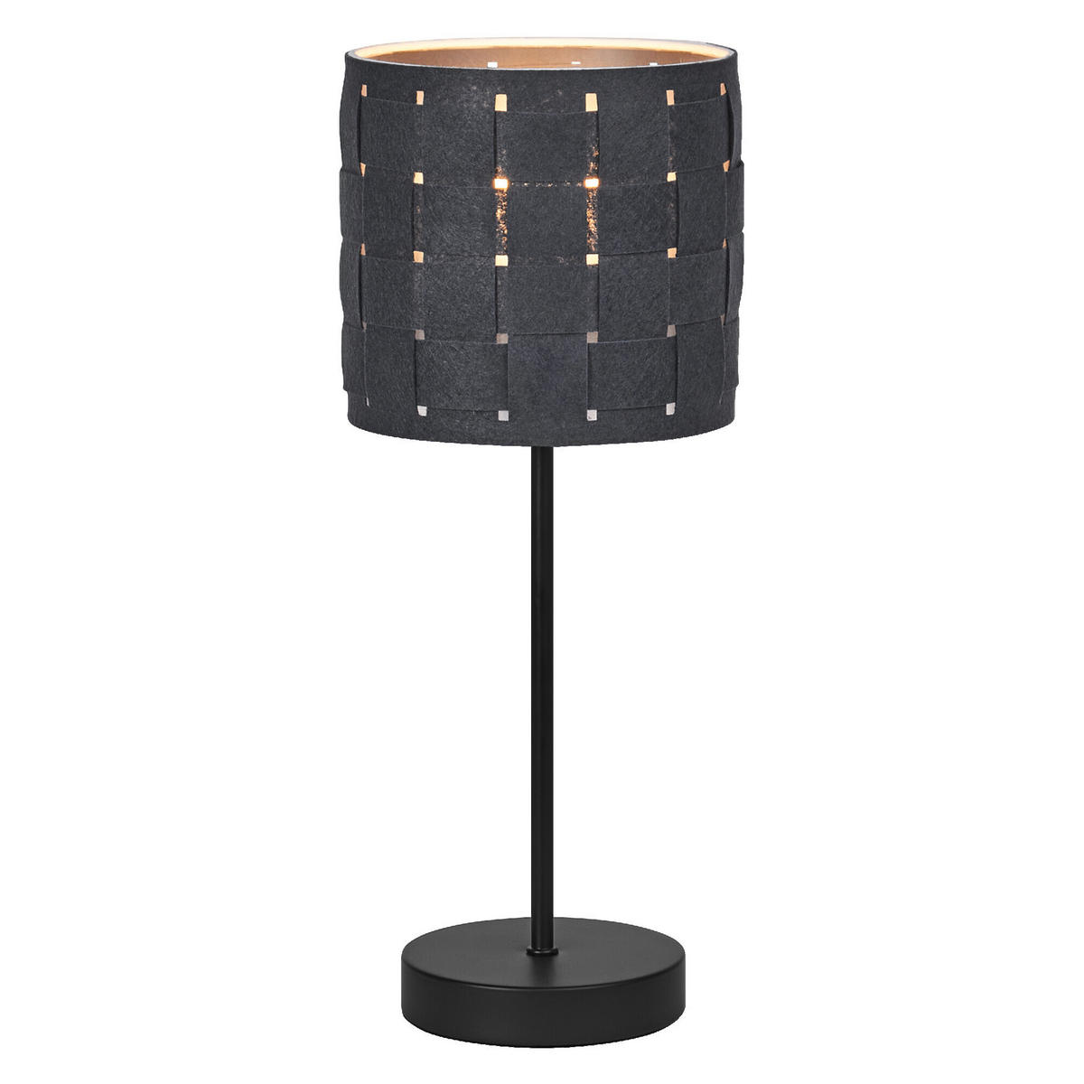 TISCHLEUCHTE 16/40,5 cm   - Dunkelgrau, Design, Naturmaterialien/Metall (16/40,5cm) - Ledvance