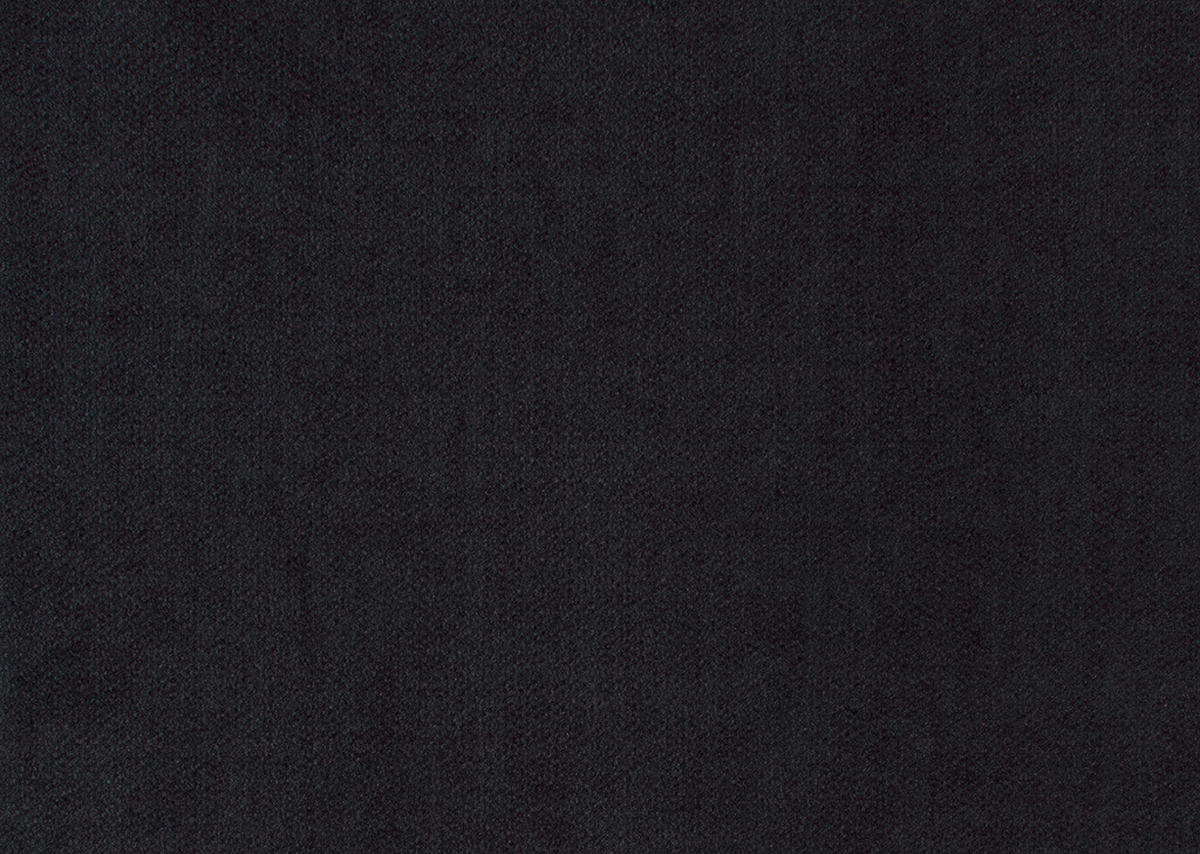 ECKSOFA in Flachgewebe Schwarz  - Schwarz, Design, Textil/Metall (180/273cm) - Hom`in