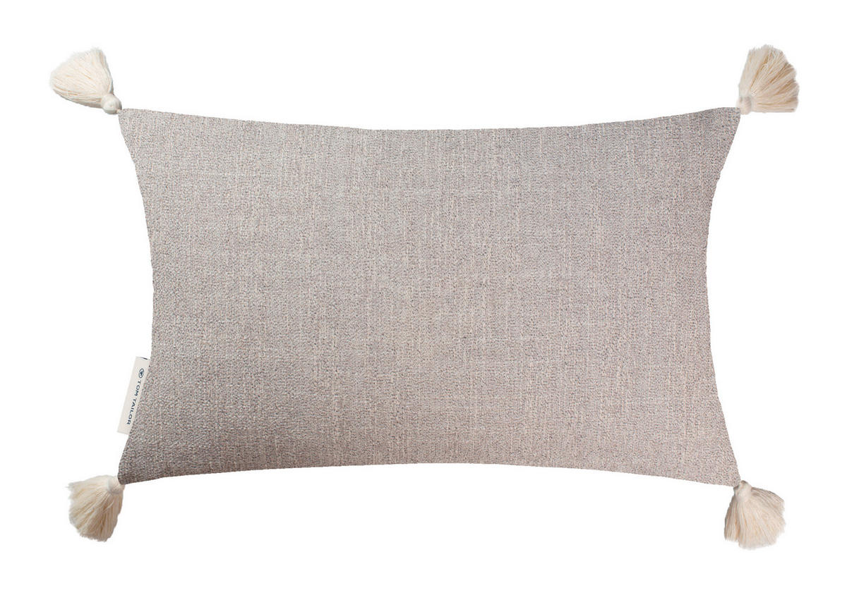 KISSENHÜLLE T-Tufted Blobs 30/50 cm  - Naturfarben, Trend, Textil (30/50cm) - Tom Tailor