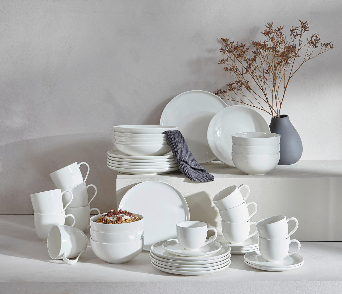 KOMBI SERVIS    42-dijelni   Skagen  - bijela, Design, keramika - Ritzenhoff Breker
