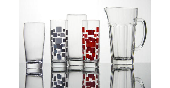 GLASKRUG 1 L - Klar, Basics, Glas (23cm) - Homeware