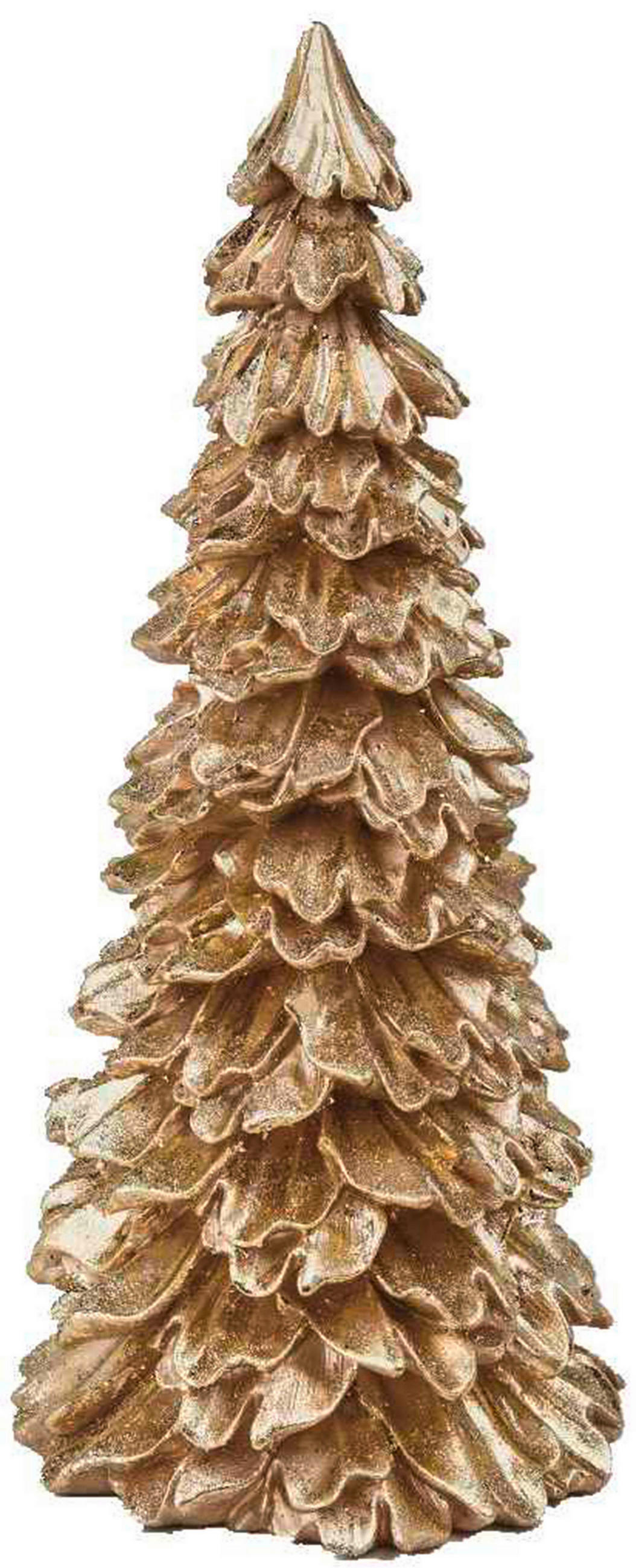 DEKOBAUM  - Goldfarben, LIFESTYLE, Kunststoff (14/30,8cm) - X-Mas