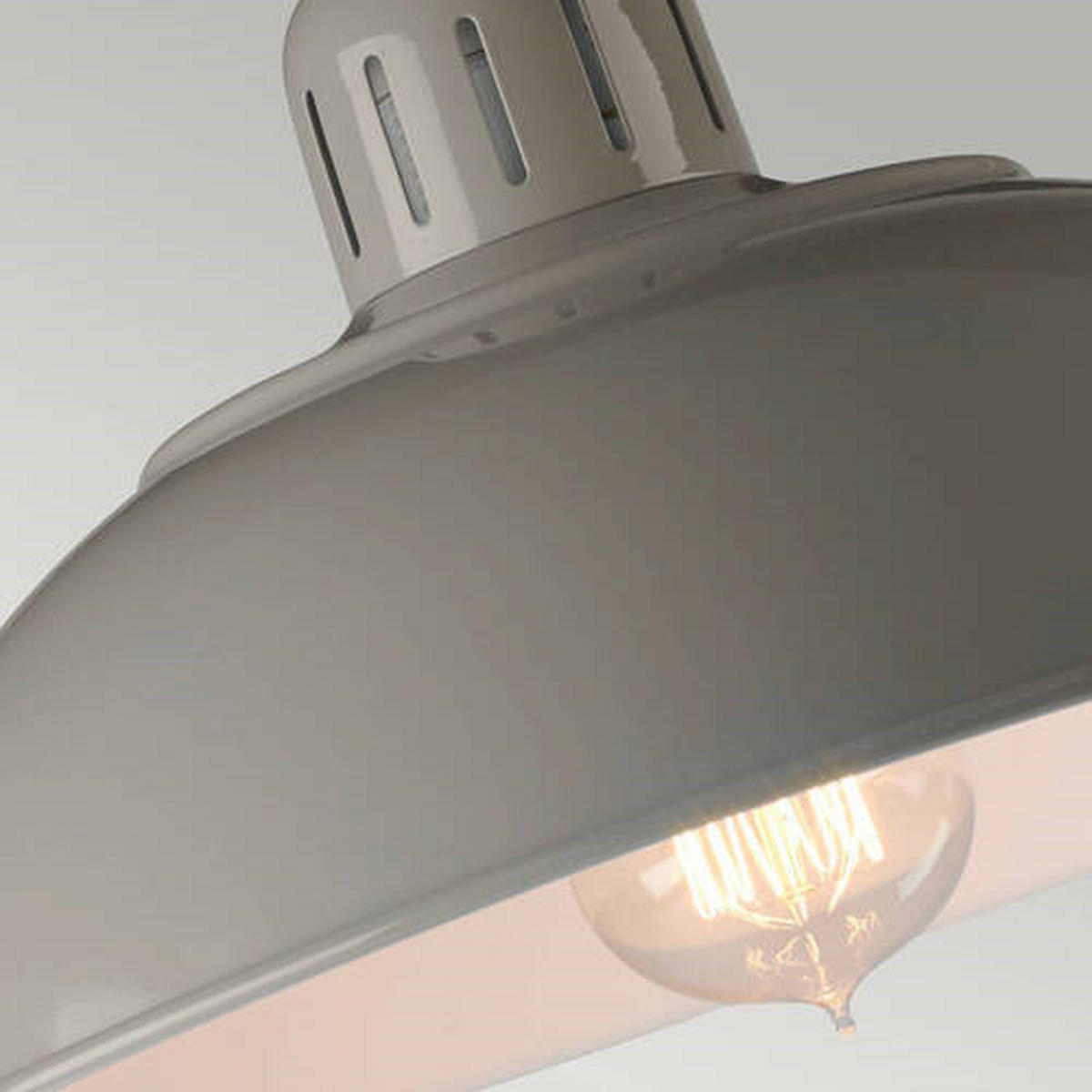 TISCHLEUCHTE - Grau, Konventionell, Metall (30/46/36cm) - Elstead Lighting