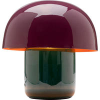 TISCHLEUCHTE Mushroom 20/20/20 cm   - Bordeaux/Olivgrün, MODERN, Metall (20/20/20cm) - Kare-Design