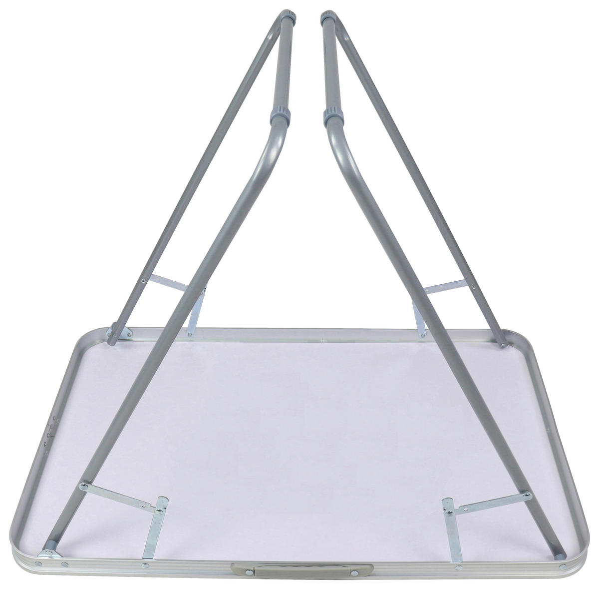 CAMPINGBORD - vit, Modern, metall/trämaterial (80/53/70cm) - Ambia Garden