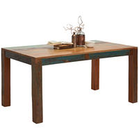 JEDÁLENSKÝ STÔL, akácia, recyklované drevo, farba akácie, 160/90/76 cm - farba akácie, Trend, drevo (160/90/76cm) - Ambia Home