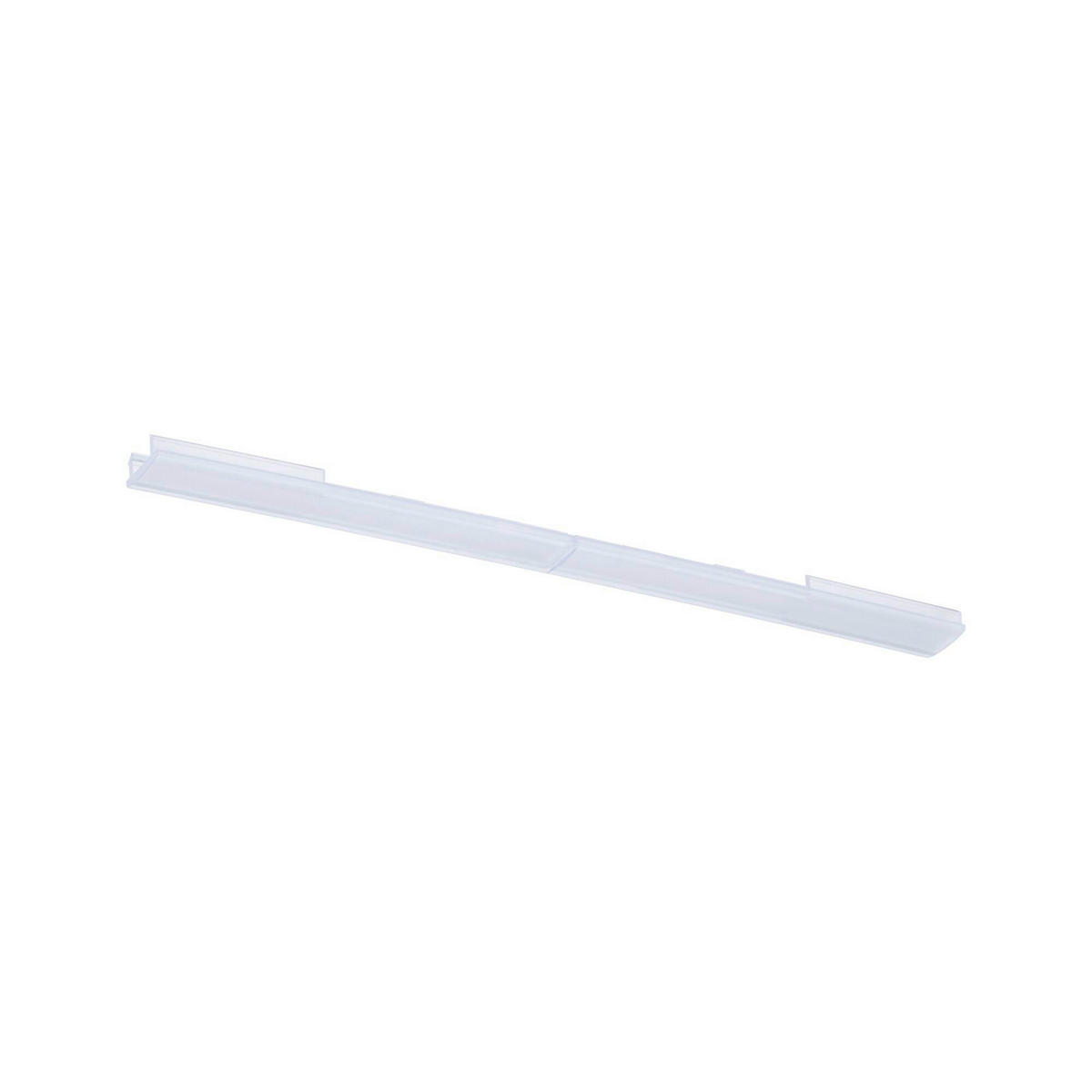 SCHIENENSYSTEM-ABDECKSCHIENE 12,5/0,5/1 cm   - Transparent, Basics, Kunststoff (12,5/0,5/1cm) - Paulmann