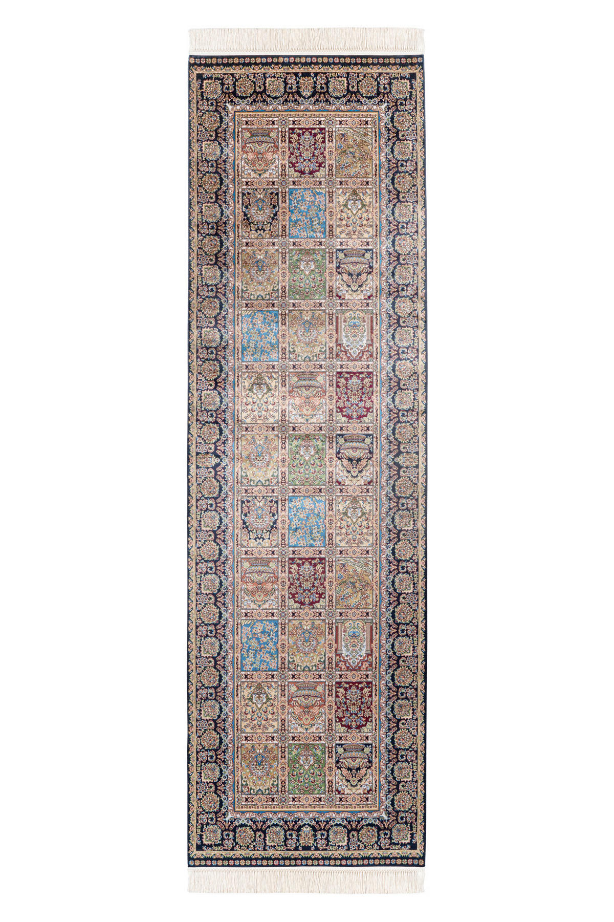 TRAVERSĂ - albastru/multicolor, Design, textil (80/250cm)