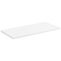 ZIDNA POLICA - bela visoki sjaj, Konvencionalno, pločasti materijal (60/1,8/28cm) - Xora