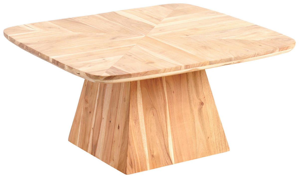 COUCHTISCH in Holz  - Akaziefarben, Design, Holz (80/40/80cm) - Livetastic