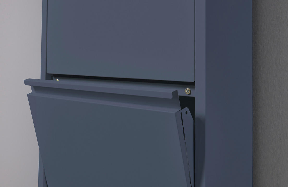 SCHUHKIPPER  in 51/170/16 cm  - Blau, MODERN, Metall (51/170/16cm) - Boxxx