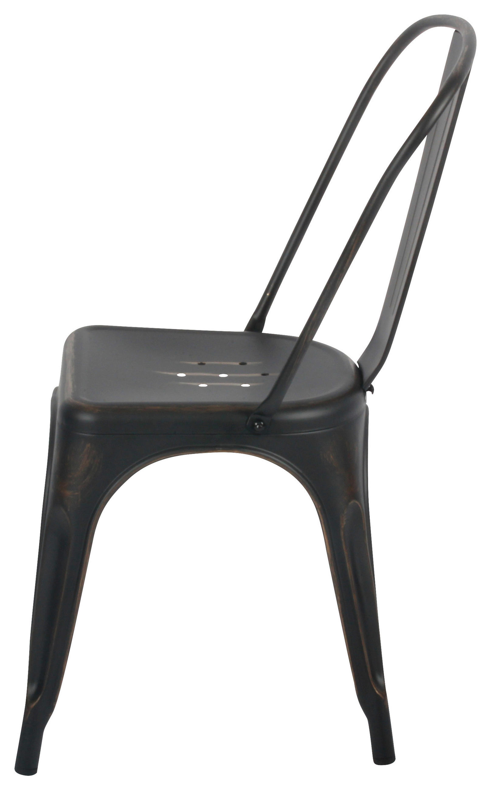 STOL stål  - svart, Design, metall (45/84/52cm)