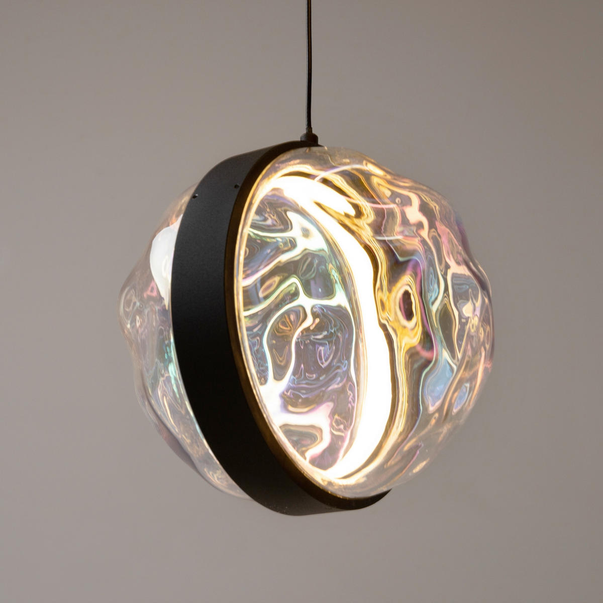 PENDELLEUCHTE 38/320 cm    - Schwarz, Design, Metall (38/320cm) - MAYTONI