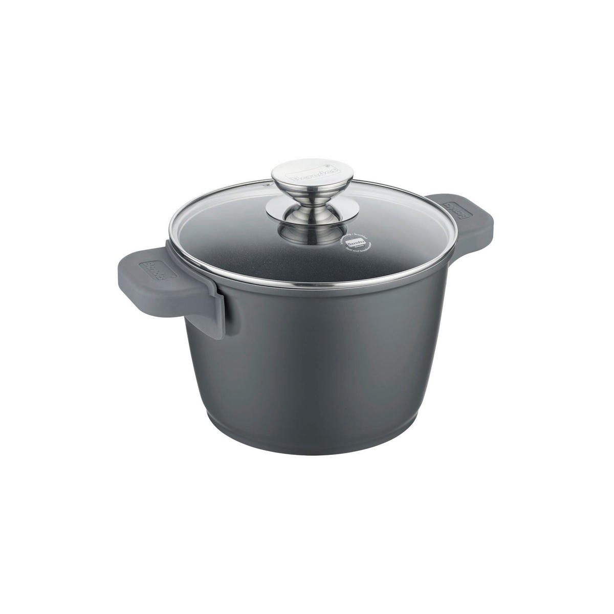 HRNEC NA ZELENINU, hliník, 24 cm  - černá, Basics, kov (24cm) - Berndes