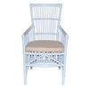 SESSEL Webstoff, Flachgewebe Weiß    - Weiß, Natur, Holz/Textil (62/55/96cm) - MID.YOU
