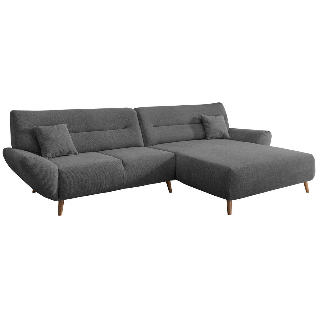 MID.YOU ROHOVÁ SEDAČKA, drevo, textil, antracitová