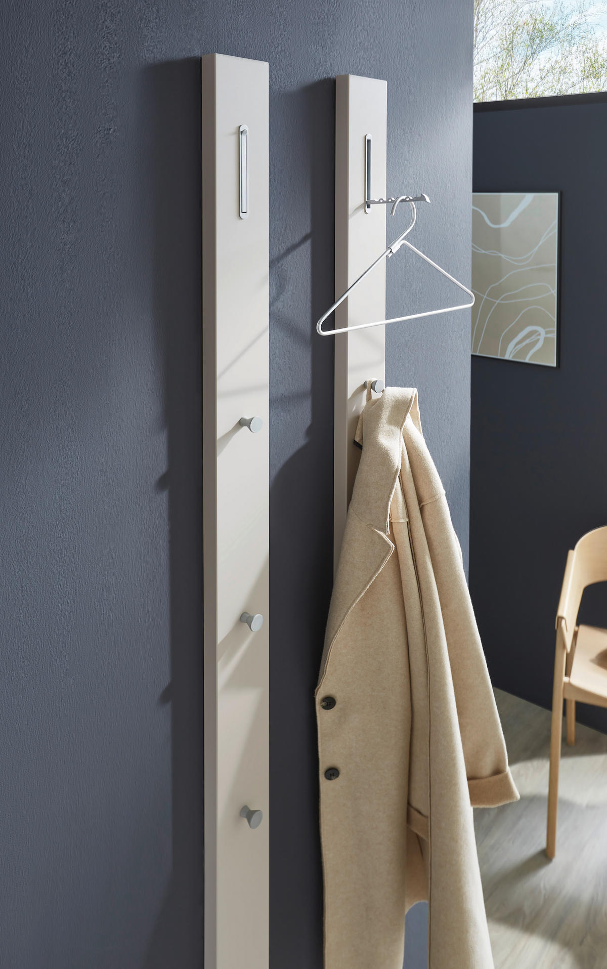 GARDEROBE  in 180/192/28 cm  - Sandfarben/Eichefarben, Design, Holz/Holzwerkstoff (180/192/28cm) - Dieter Knoll