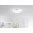 LED-DECKENLEUCHTE - Weiß, Design, Metall (35/35/10,5cm) - Novel