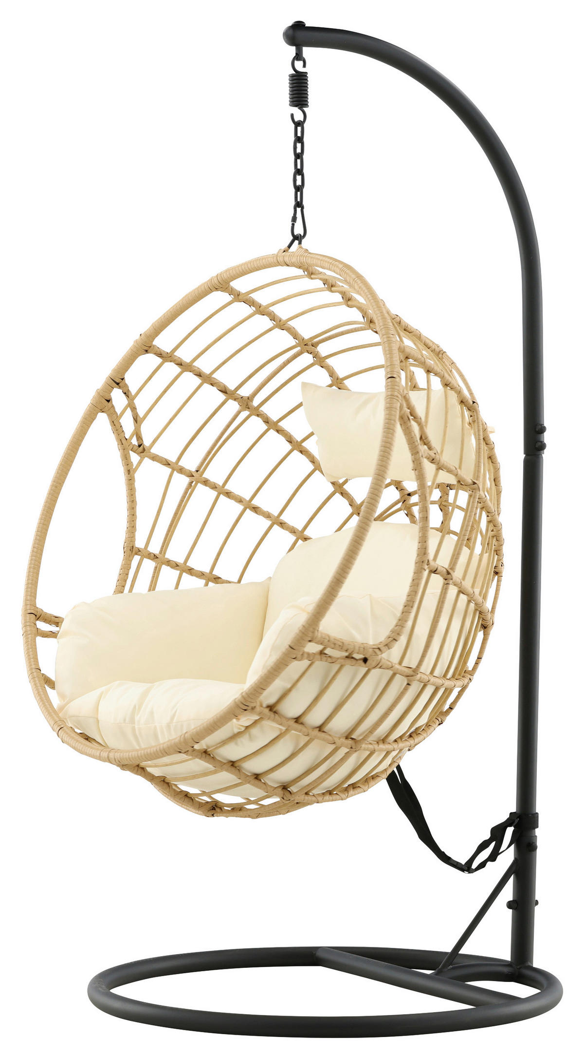 HÄNGESESSEL 105/186/160 cm  - KONVENTIONELL, Holz (105/186/160cm) - Gardenson