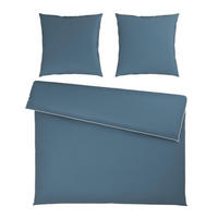 BETTWÄSCHE Calla Flachgewebe 200/200 cm  - Blau, Basics, Textil (200/200cm) - Dieter Knoll