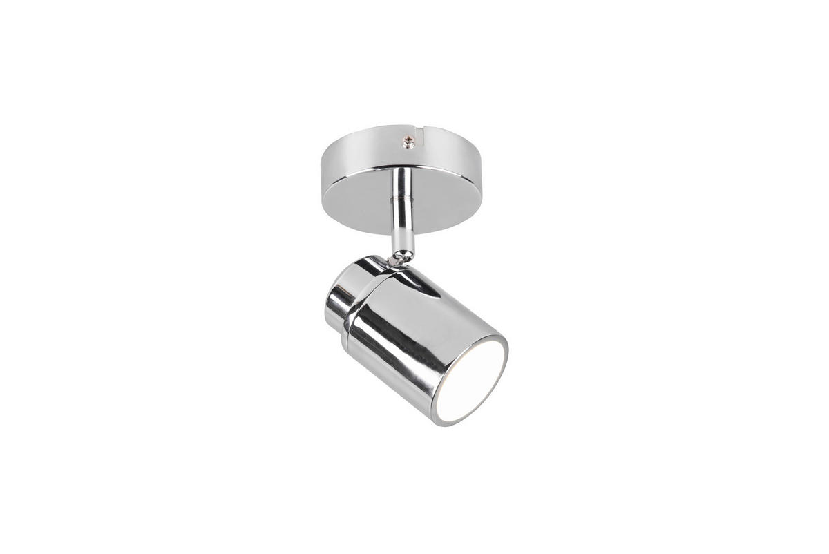 BADEZIMMER-WANDLEUCHTE - Chromfarben, Design, Metall (10,5/15,5/9,0cm) - Trio Leuchten