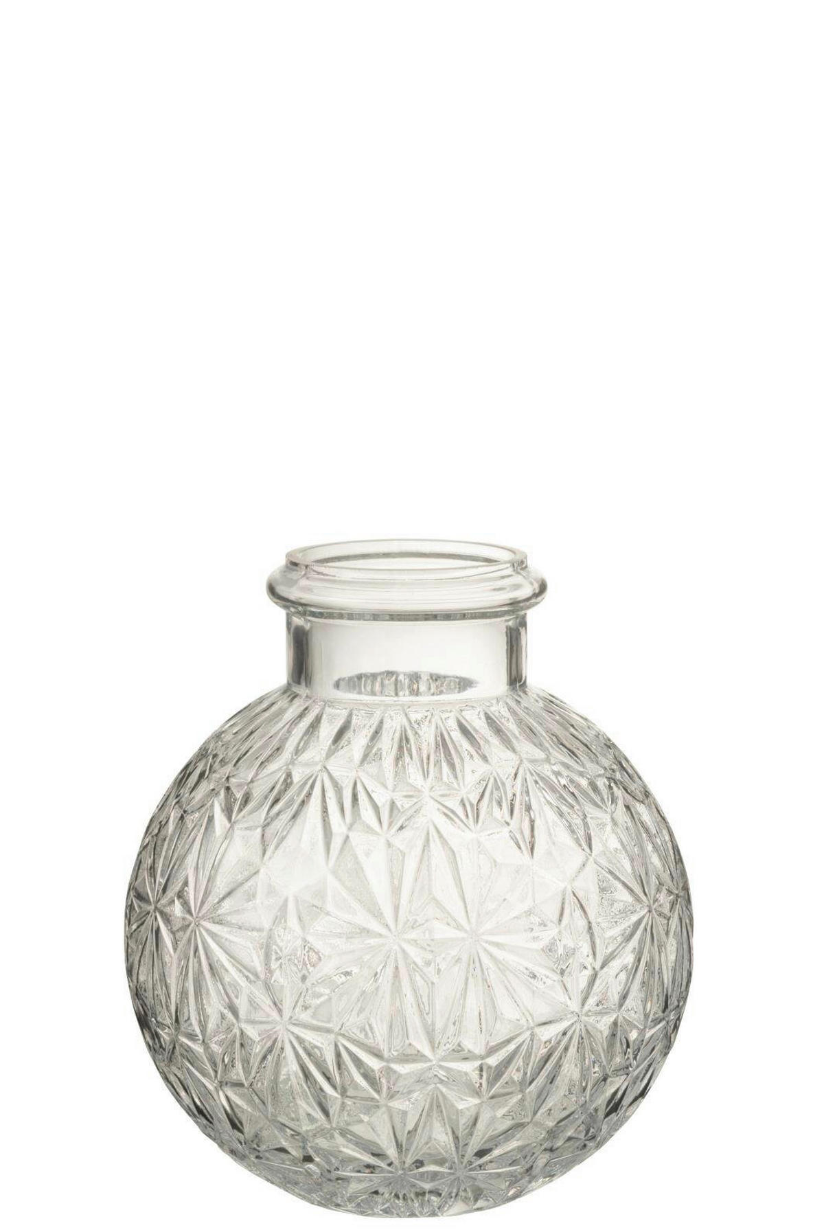 DEKOVASE  - Transparent, Basics, Glas (18/18/21,5cm)