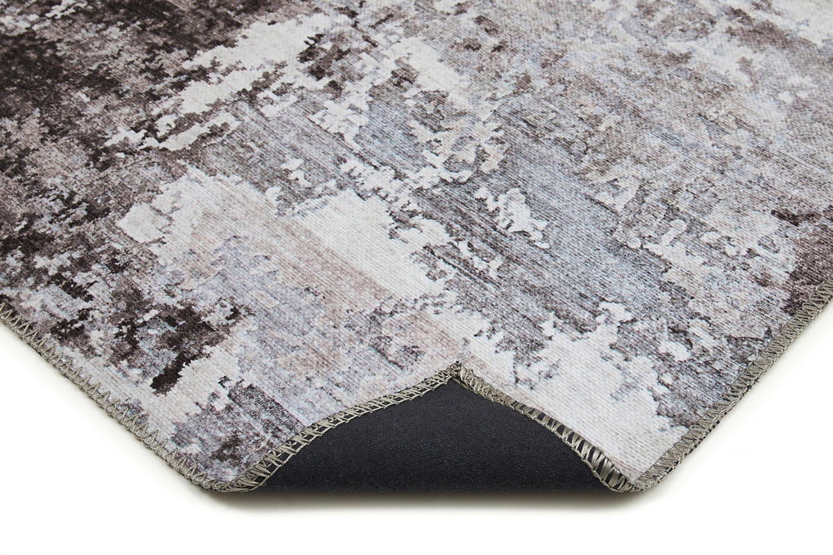 VINTAGE-TEPPICH 120/170 cm Lago Anthrazit, Grau  - Anthrazit/Grau, Design, Textil (120/170cm) - Novel
