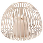 WINDLICHT Beige 25,5/20 cm  - Beige, Basics, Metall (25,5/20cm) - Ambia Home