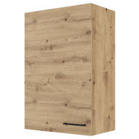 KÜCHENOBERSCHRANK 60/89/32 cm  in Eiche Artisan  - Edelstahlfarben/Eiche Artisan, KONVENTIONELL, Holzwerkstoff/Metall (60/89/32cm) - FlexWell