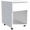 ROLLCONTAINER 39/55/45 cm  - Weiss, Modern, Holzwerkstoff/Kunststoff (39/55/45cm) - MID.YOU