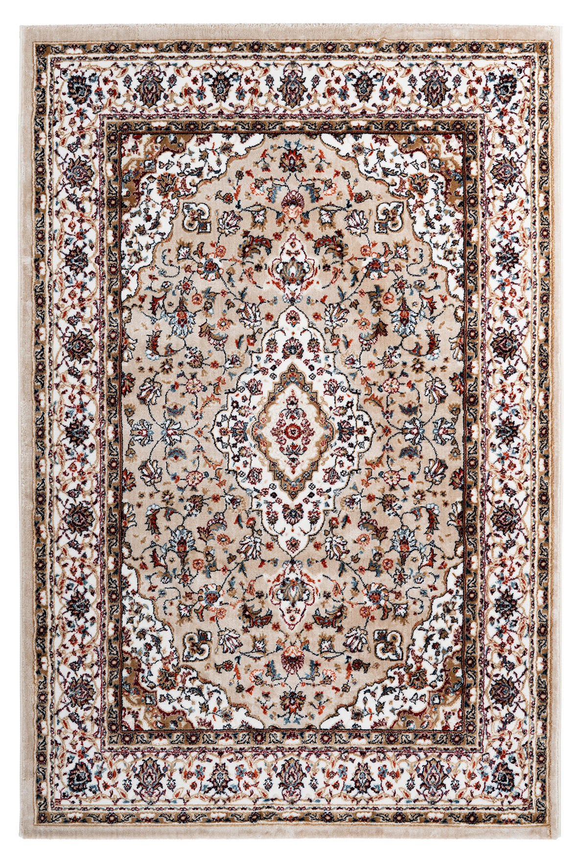 FLACHWEBETEPPICH 40/60 cm My Isfahan Beige  - Beige, LIFESTYLE, Textil (40/60cm) - Obsession