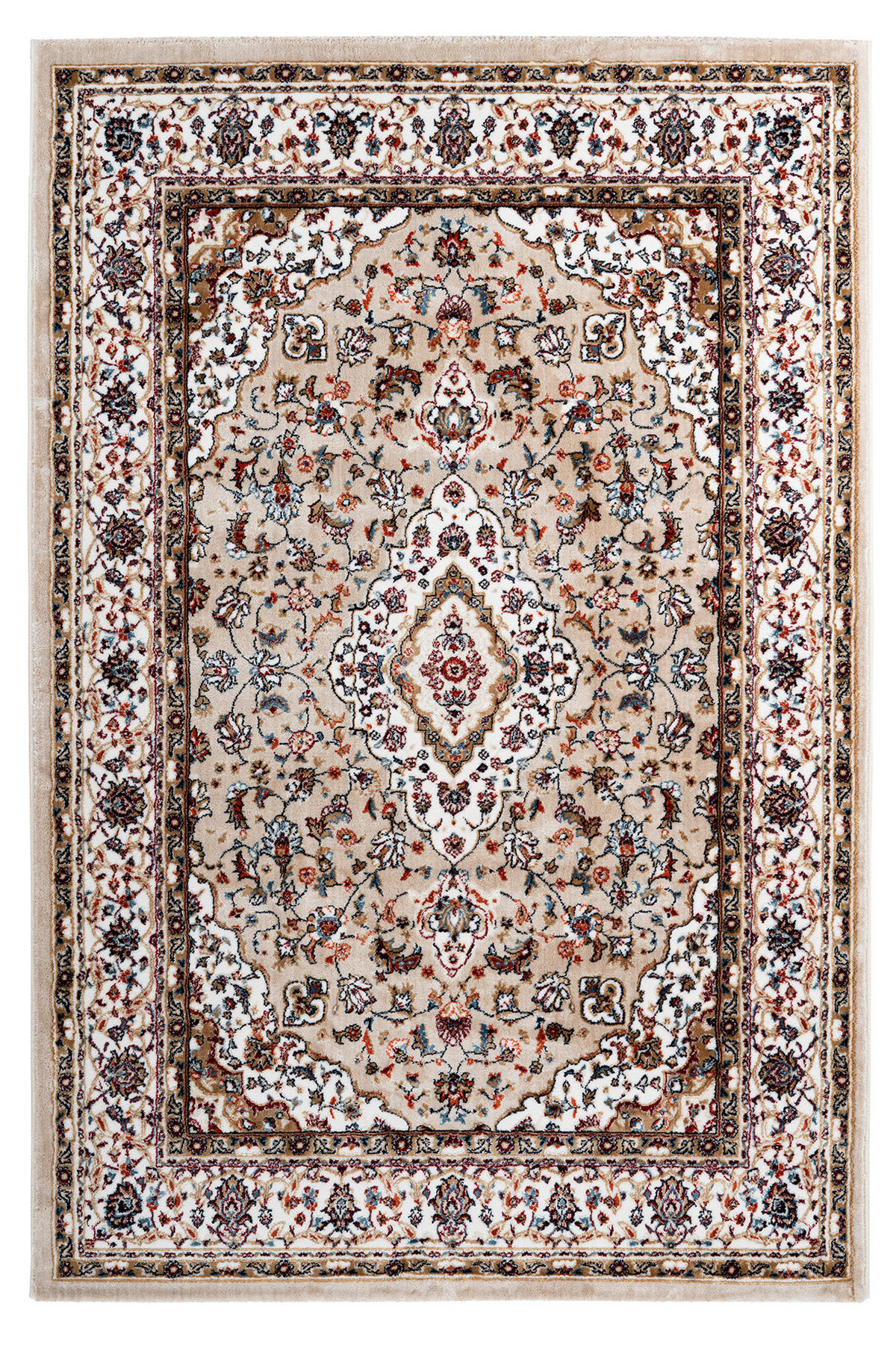 FLACHWEBETEPPICH 40/60 cm My Isfahan Beige  - Beige, LIFESTYLE, Textil (40/60cm) - Obsession