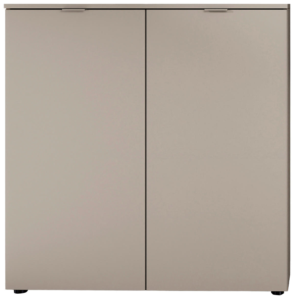 SCHUHSCHRANK Taupe, Beige, Kaschmir  - Taupe/Kaschmir, Design, Holzwerkstoff/Metall (100/103/22cm) - Livetastic