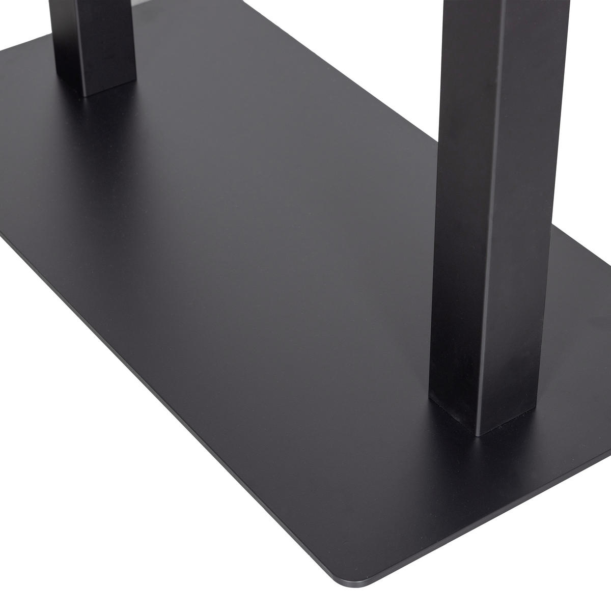 TISCHGESTELL in Metall   - Schwarz, MODERN, Metall (80/72/40cm) - Livetastic